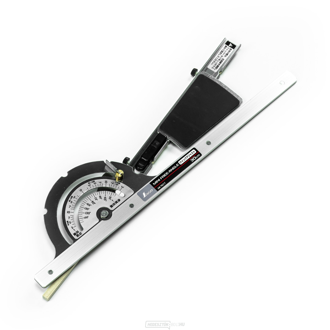 Japán vezetőléc és szögmérő SHINWA Free-Angle NEO körfűrészekhez - 30 cm