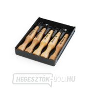 Faragó vésőkészlet MIKISYO Power Grip Black - 5 db Faragó vésőkészlet MIKISYO Power Grip Black - 5 db gallery main image