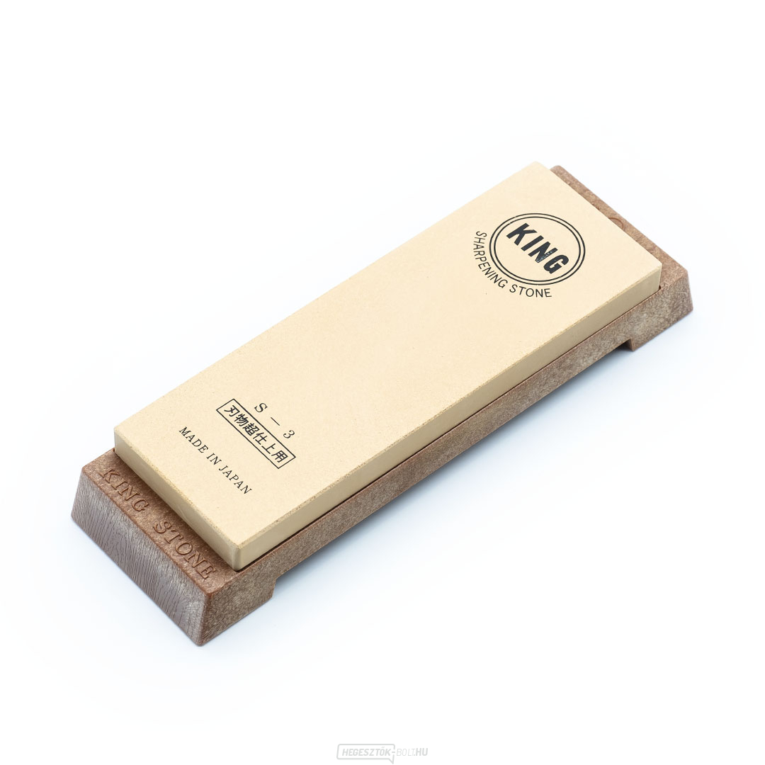 Japán finomcsiszoló kő KING S-3 Madoaki - 6000 szemcseméretű