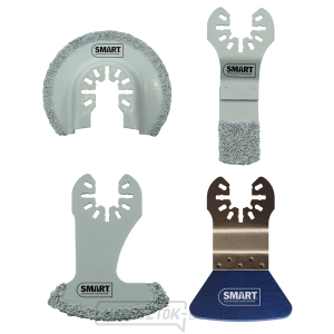 SMART TRADE fűrészlap és tárcsa készlet hézagok, ragasztó és szilikon tisztításához - 4 darab SMART TRADE fűrészlap és tárcsa készlet hézagok, ragasztó és szilikon tisztításához - 4 darab gallery main image