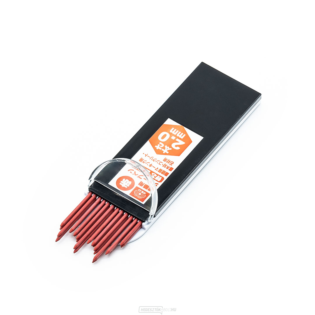 Utántöltő japán mechanikus ceruzához SK11 - piros 2 mm - 24 db