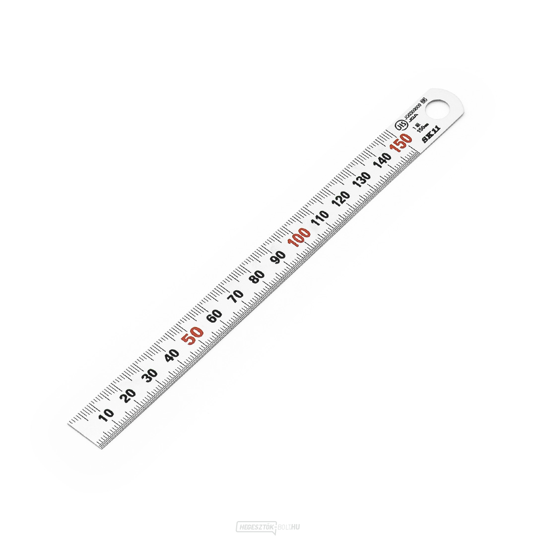 SK11 rozsdamentes vonalzó - 150 mm