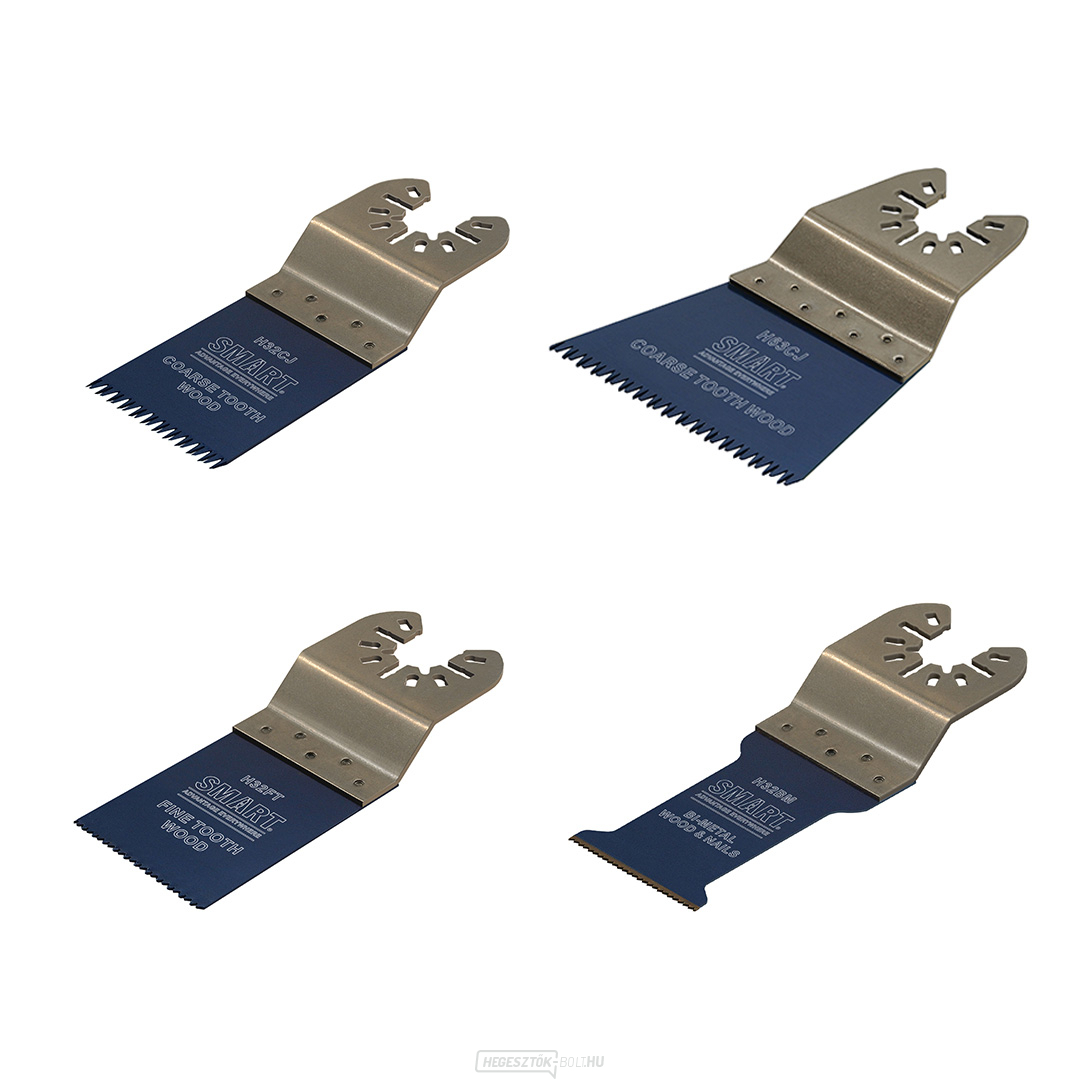 SMART TRADE fűrészlap készlet többfunkciós fűrészekhez - 4 db