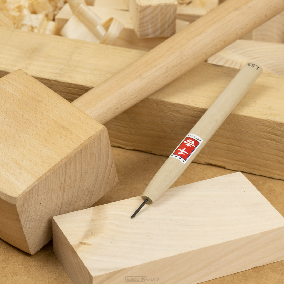 Japán faragó mini-véső SENKICHI U pengével - 1,5 mm