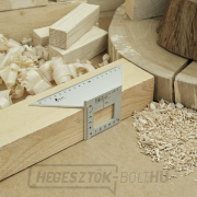 Japán alumínium gérvágó vonalzó SHINWA 45° Japán alumínium gérvágó vonalzó SHINWA 45° gallery main image