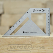 Acélszög SHINWA 45+90° ütközővel és skálával Előnézet 