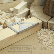 Acélszög SHINWA 45+90° ütközővel és skálával gallery main image