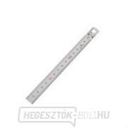 Japán SHINWA rozsdamentes vonalzó mágnessel - 150 mm Japán SHINWA rozsdamentes vonalzó mágnessel - 150 mm gallery main image