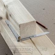 Állítható SHINWA rozsdamentes acél gérvágó billenőkarral - 150 mm Előnézet 