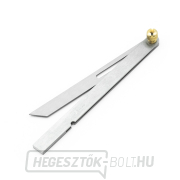 Állítható SHINWA rozsdamentes acél gérvágó billenőkarral - 150 mm Állítható SHINWA rozsdamentes acél gérvágó billenőkarral - 150 mm gallery main image