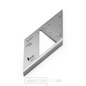 SHINWA 45°-os acélszög ütközővel és belső derékszöggel gallery main image