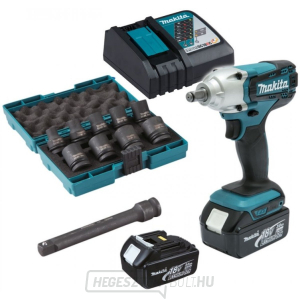 MAKITA akkus ütvecsavarozó DTW190JX3 MAKITA akkus ütvecsavarozó DTW190JX3 gallery main image