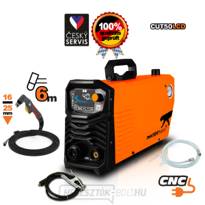 PANTERMAX CUT50LCD® kézi inverteres plazmavágó + Tartozékok gallery main image