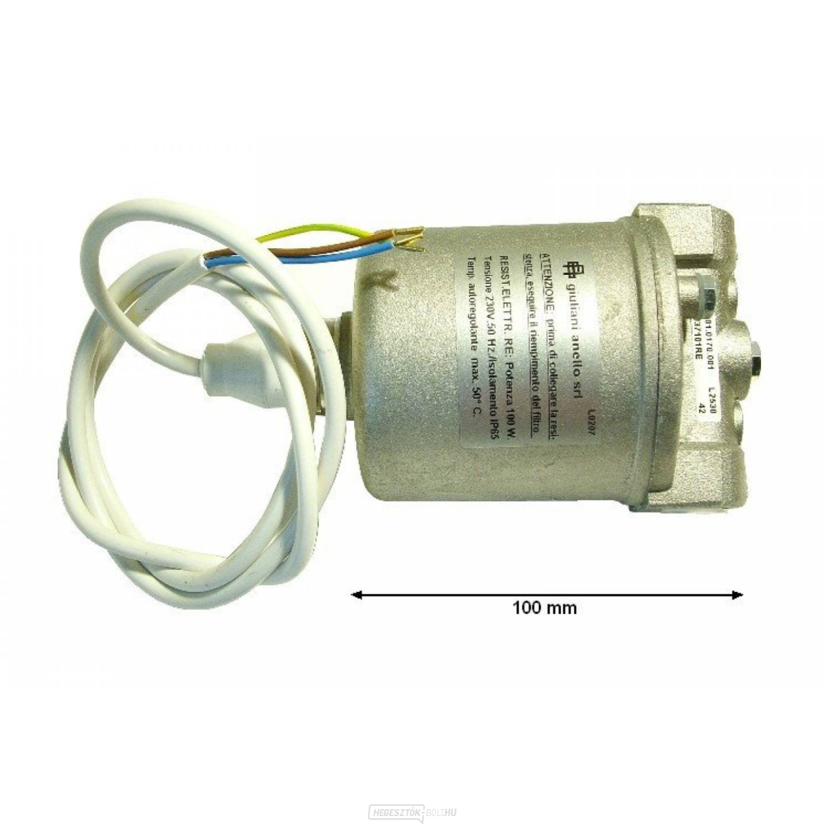 Üzemanyag előmelegítés (BV110/170/290E)