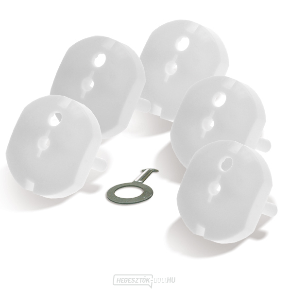 Solight biztonsági dugó - 5 db-os készlet + 1 kulcs