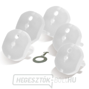 Solight biztonsági dugó - 5 db-os készlet + 1 kulcs Solight biztonsági dugó - 5 db-os készlet + 1 kulcs gallery main image