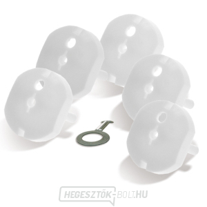 Solight biztonsági dugó - 5 db-os készlet + 1 kulcs Solight biztonsági dugó - 5 db-os készlet + 1 kulcs gallery main image