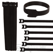 Tépőzáras kábelkötegelő - kábelrendező 210mm x 12mm - 10 db-os készlet (1000) Tépőzáras kábelkötegelő - kábelrendező 210mm x 12mm - 10 db-os készlet (1000) gallery main image