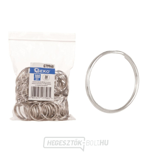 Gyűrű - kulcstartó 30mm - 100db (30) Gyűrű - kulcstartó 30mm - 100db (30) gallery main image