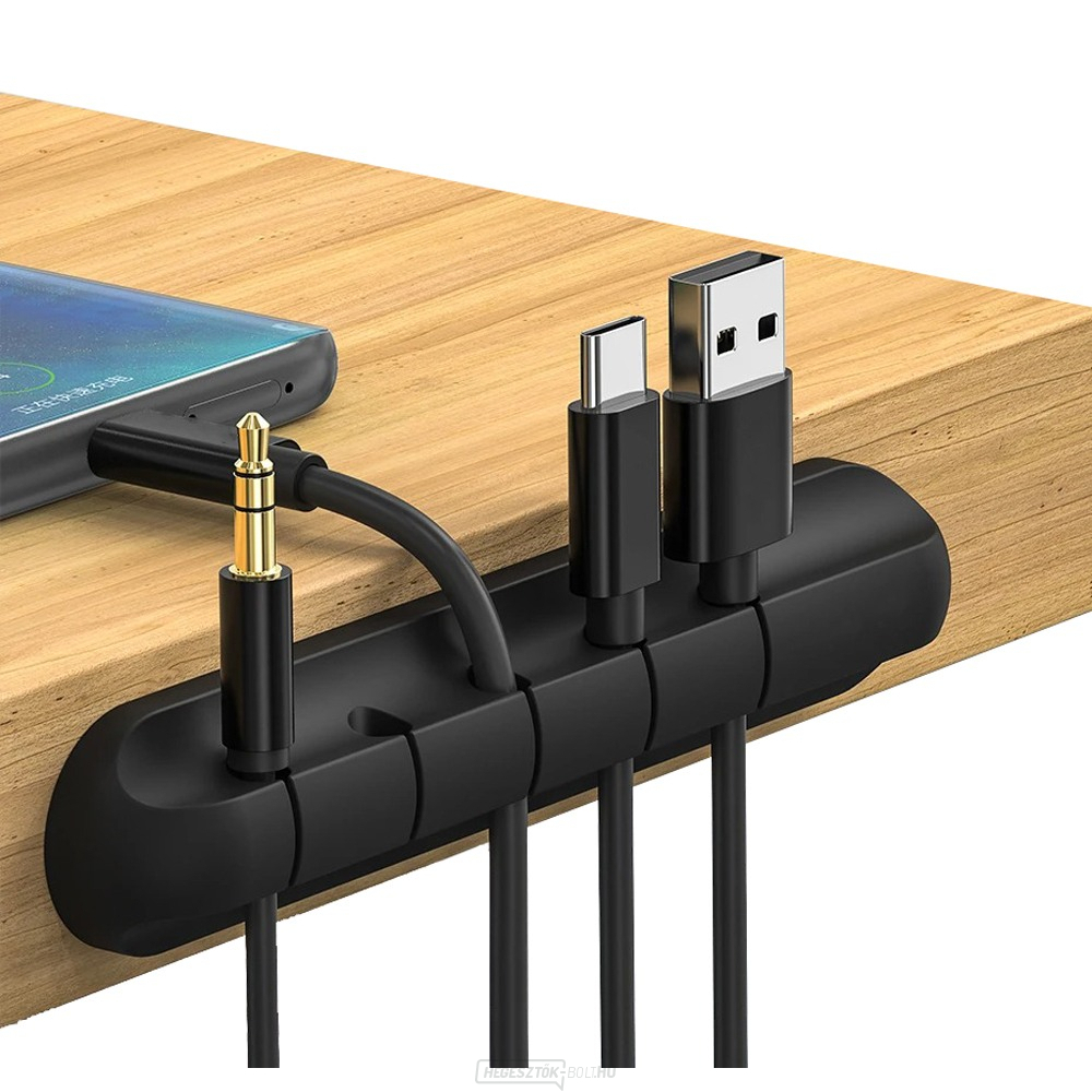 Szervező - kábel- és vezetéktartó öthelyes (500)