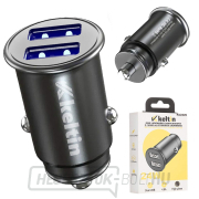 Mini autós töltő gyorstöltési funkcióval 24W 4.8A (100) Mini autós töltő gyorstöltési funkcióval 24W 4.8A (100) náhled