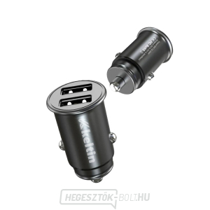 Mini autós töltő gyorstöltési funkcióval 24W 4.8A (100) gallery main image