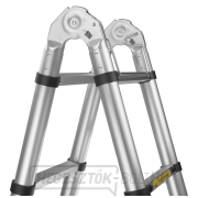 Alumínium teleszkópos létra csuklós 5m 150kg (1) náhled