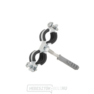 Fém bilincs gumival dupla 3/8 Fém bilincs gumival dupla 3/8