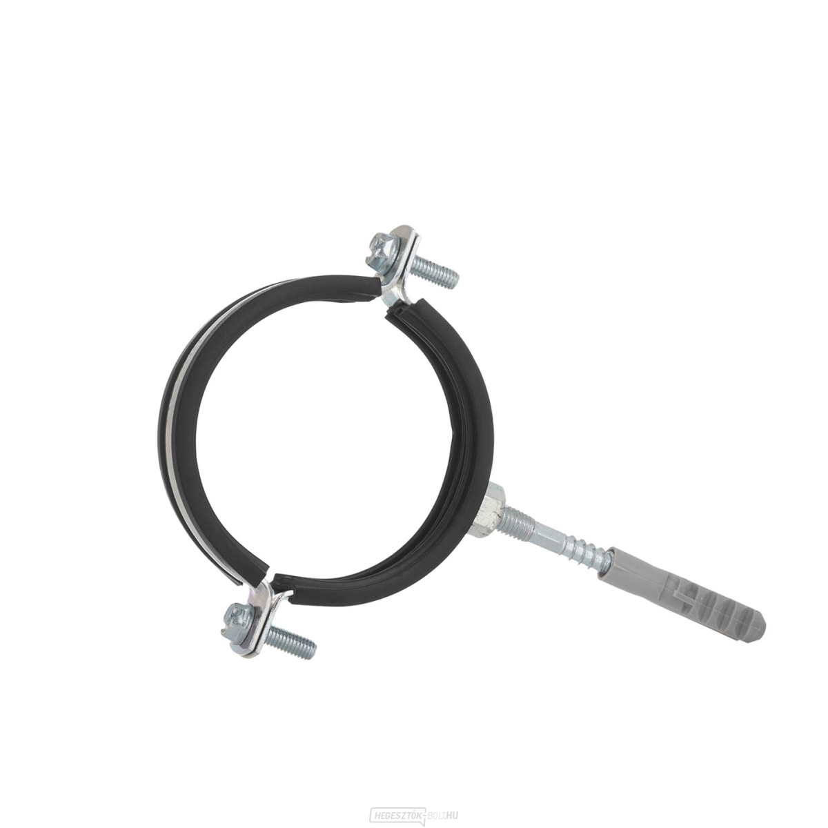 Fém konzol gumival 2" 60-64 mm-es csövekhez (200)