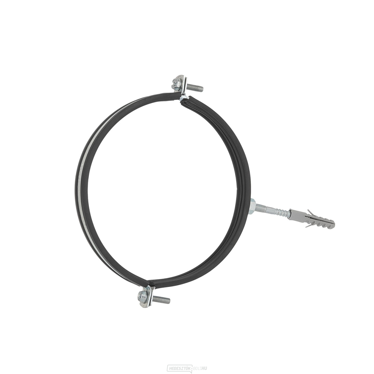 Fém konzol gumival 6"-os csövekhez 159-166mm (50)