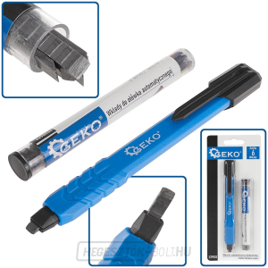 Automatikus építőipari ceruza - ács/műves + 6 utántöltő (250) Automatikus építőipari ceruza - ács/műves + 6 utántöltő (250) gallery main image