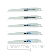 150 mm-es, 6 fogú, 5 db-os, orsófűrészlapok (20/200) Előnézet 