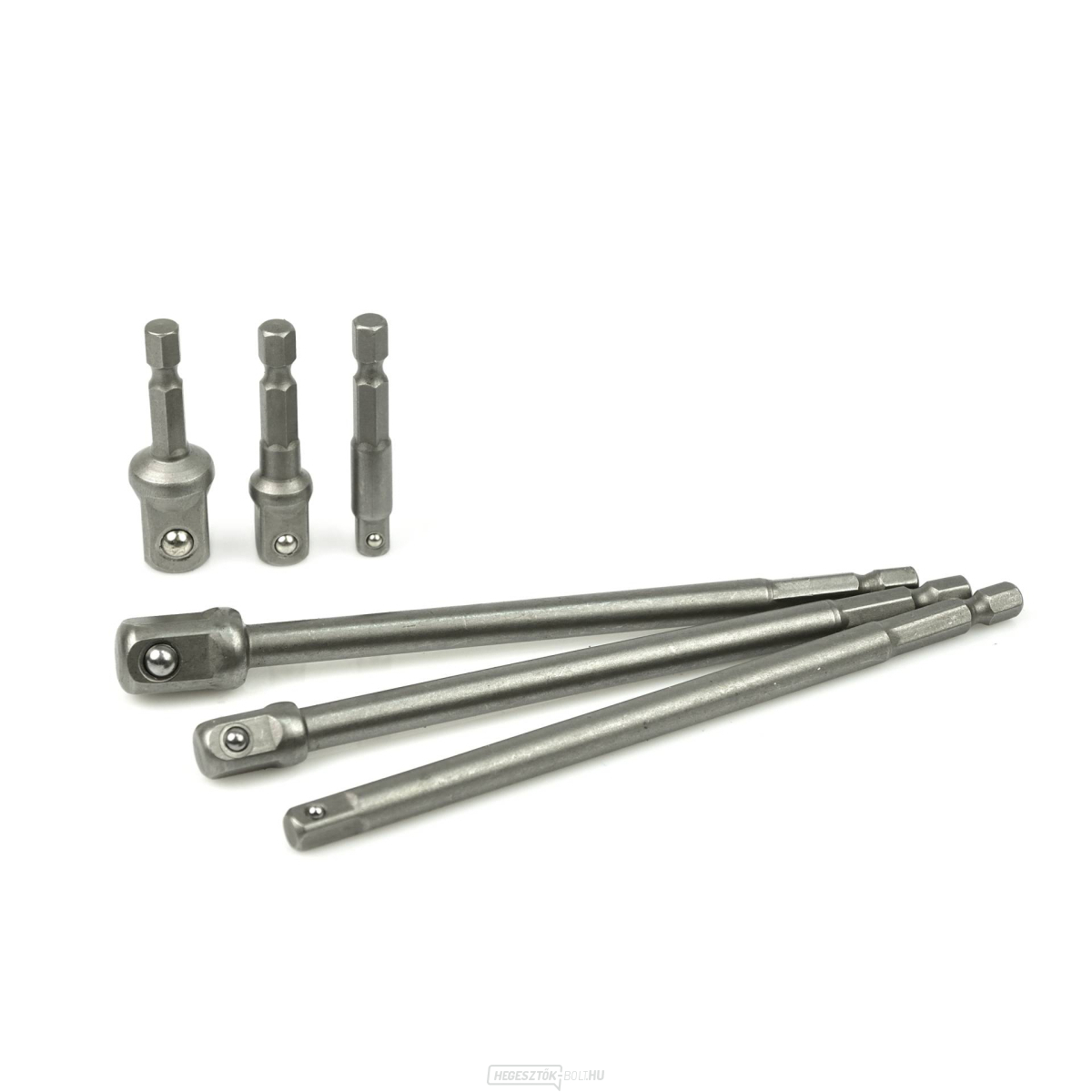 HEX dugókulcs adapterkészlet 1/4" 3/8" 1/2" 6el. (50)