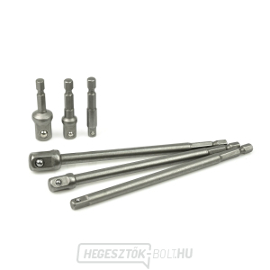 HEX dugókulcs adapterkészlet 1/4