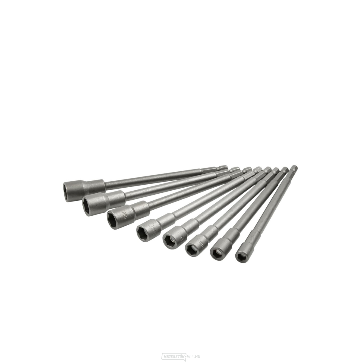 Mágneses foglalat készlet csavarhúzóhoz 6-13mm 8db. (20)