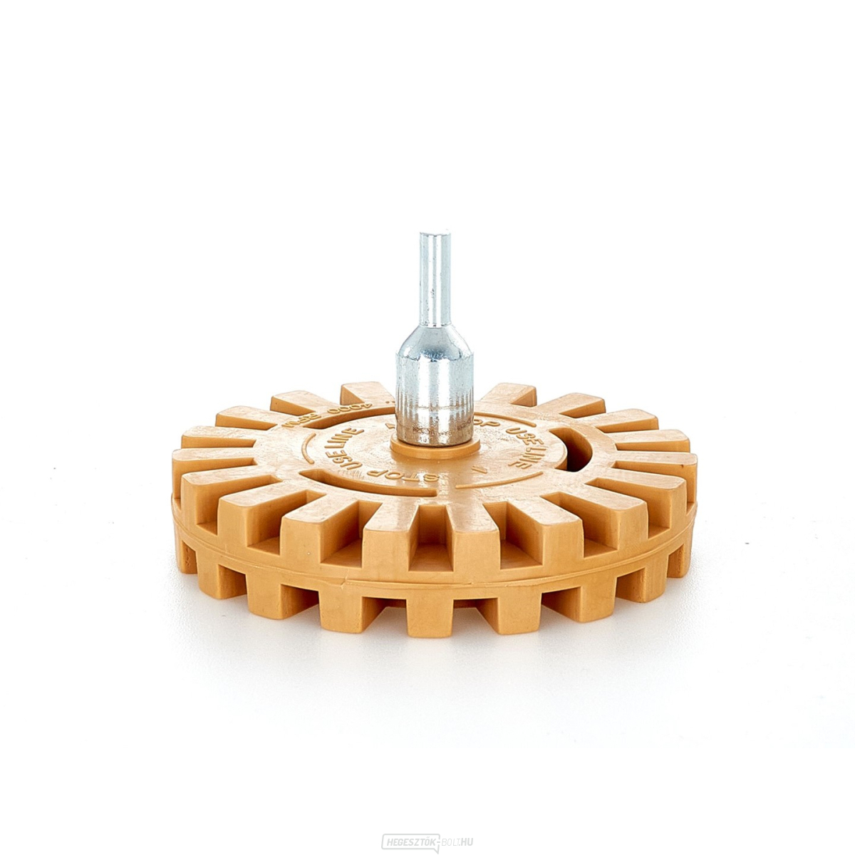Gumiragasztó eltávolító tárcsa + adapter (rovátkolt) (100)