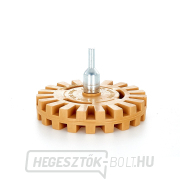 Gumiragasztó eltávolító tárcsa + adapter (rovátkolt) (100) Gumiragasztó eltávolító tárcsa + adapter (rovátkolt) (100) gallery main image