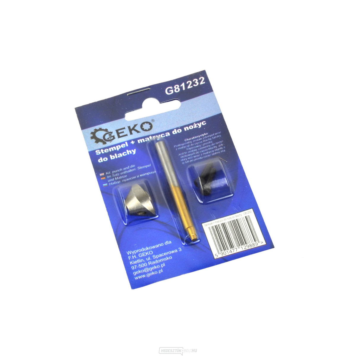 Bélyegző + bádogvágó szerszám (600)