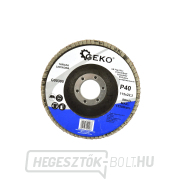 Legörgős csiszolókorong 115 mm P40 GEKO (10/200) Előnézet 