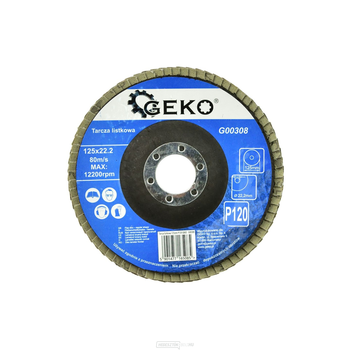 125mm P120 P120 GEKO (10/200)