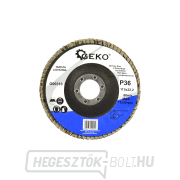 115 mm-es lamellás csiszolótárcsa P36 GEKO (10/200) Előnézet 