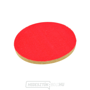 Tépőzáras polírozófilc 125x8mm (360) tárcsához Tépőzáras polírozófilc 125x8mm (360) tárcsához gallery main image