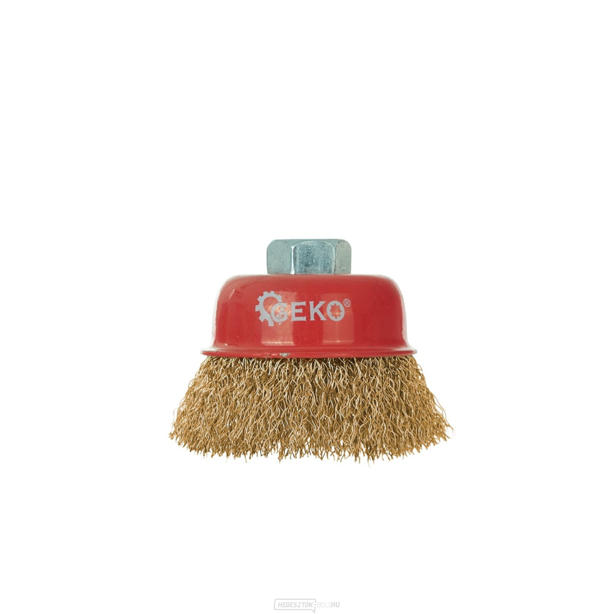 Sárgaréz drótkefe 65mm M14 (100)