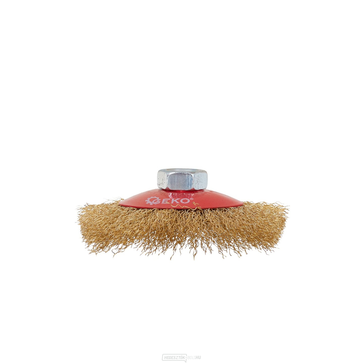 Oldalsó forgó drótkefe 100mm sárgaréz M14 (100)