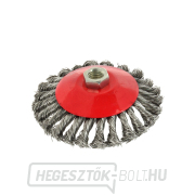 Csomózott oldalsó drótkefe 125mm M14(60) gallery main image