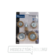 Drótkefe készlet fúrógéphez 5db (36) náhled