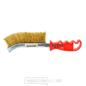 Drótkefe sárgaréz fogantyú plaszt. (120) Drótkefe sárgaréz fogantyú plaszt. (120) gallery main image