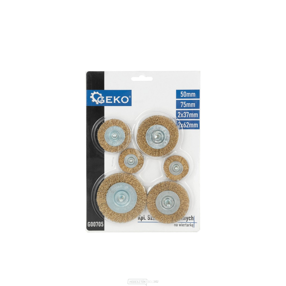 Drótkefe-készlet fúrógéphez 6el. (60)