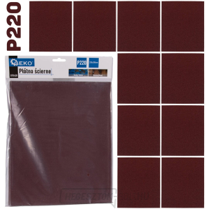 Csiszolóanyag lap 230x280mm P220 (10/500) gallery main image