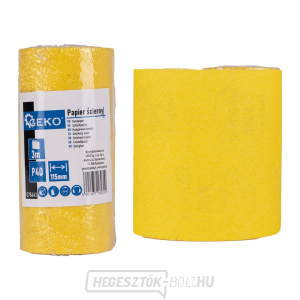 Csiszolópapír - tekercs 115mm x 3m P40 (100) Csiszolópapír - tekercs 115mm x 3m P40 (100) gallery main image